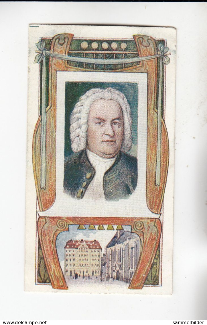 Actien Gesellschaft  Berühmte  Komponisten Johann Sebastian Bach     Serie  60 #1 Von 1900 - Stollwerck