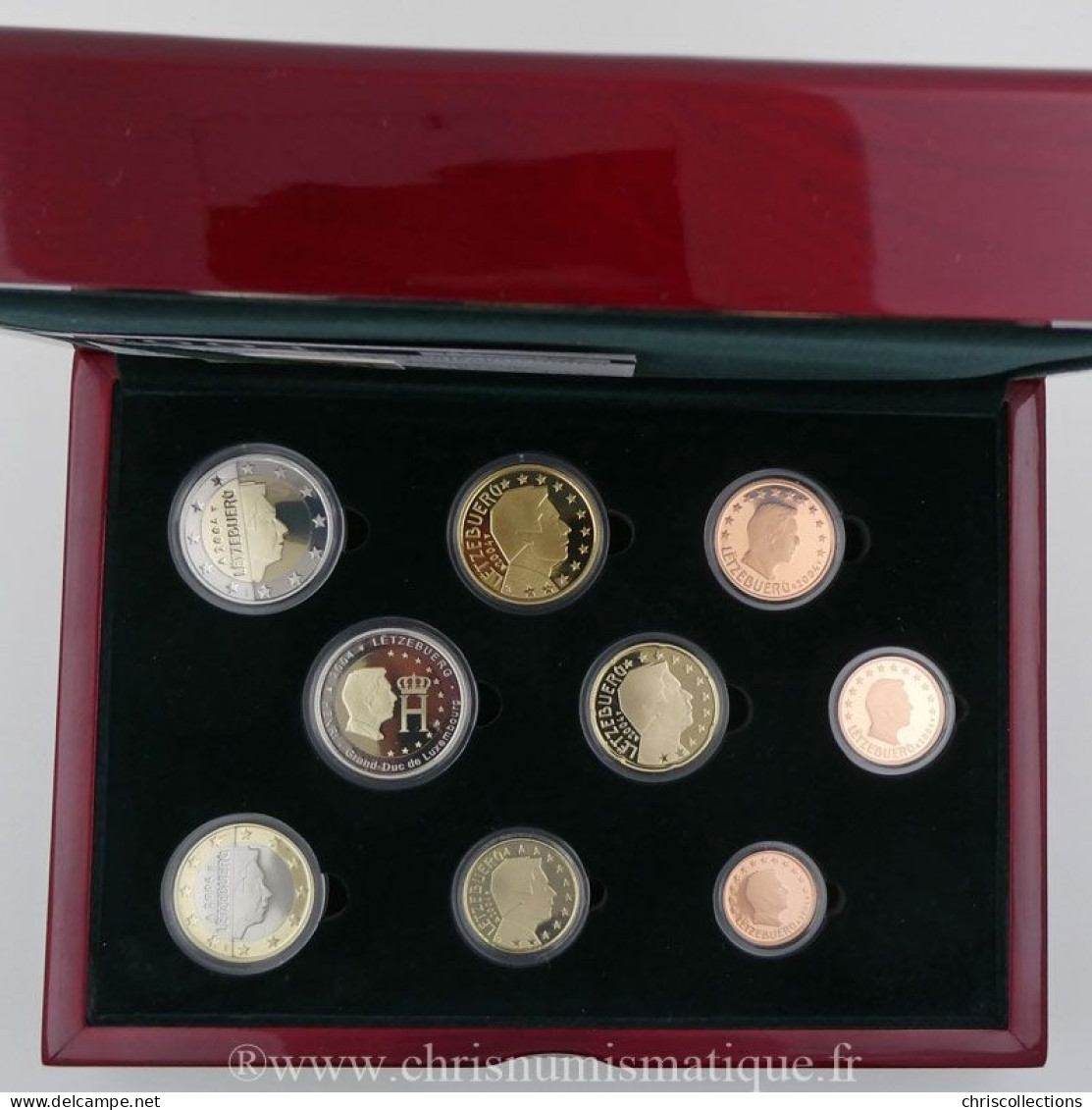 Euro, Luxembourg, Coffret Proof 2004 - Lussemburgo