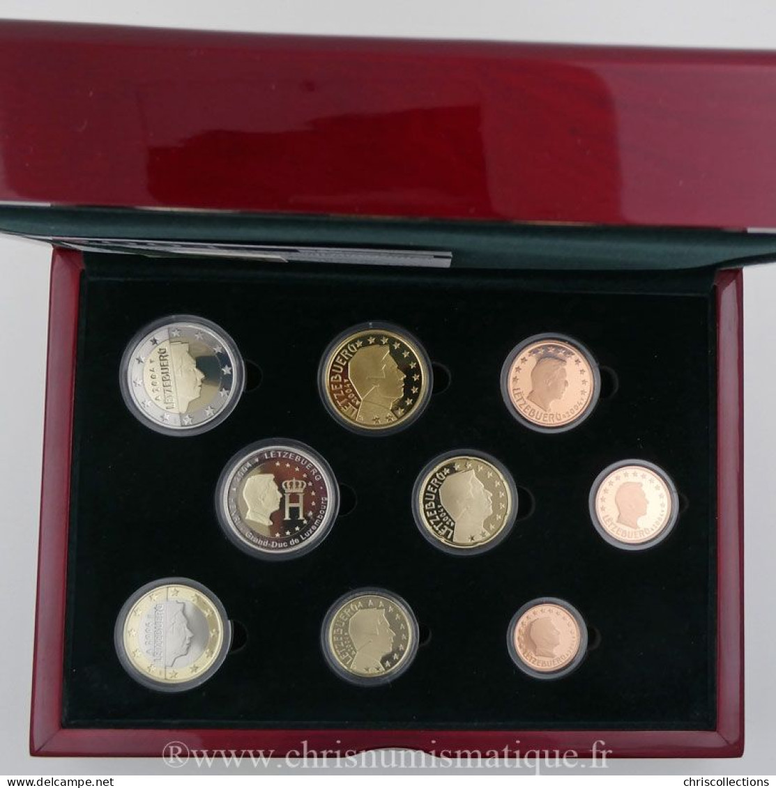Euro, Luxembourg, Coffret Proof 2004 - Luxembourg