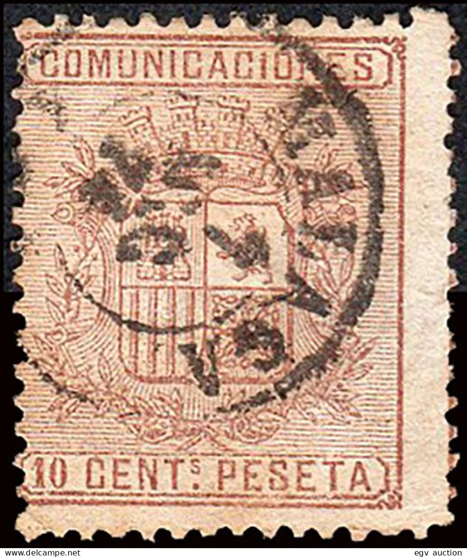 Málaga - Edi O 153 - 10 Cts.- Mat Fech. Tp.II "Málaga" - Used Stamps