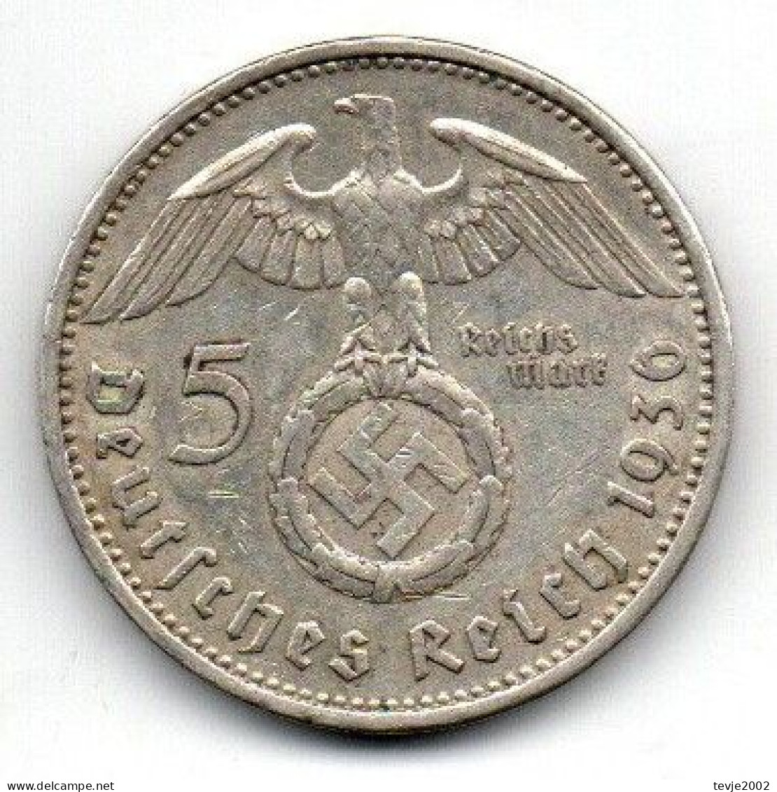 Deutsches Reich - 5 Mark - 1936 - A - Silber - Hindenburg - 5 Reichsmark