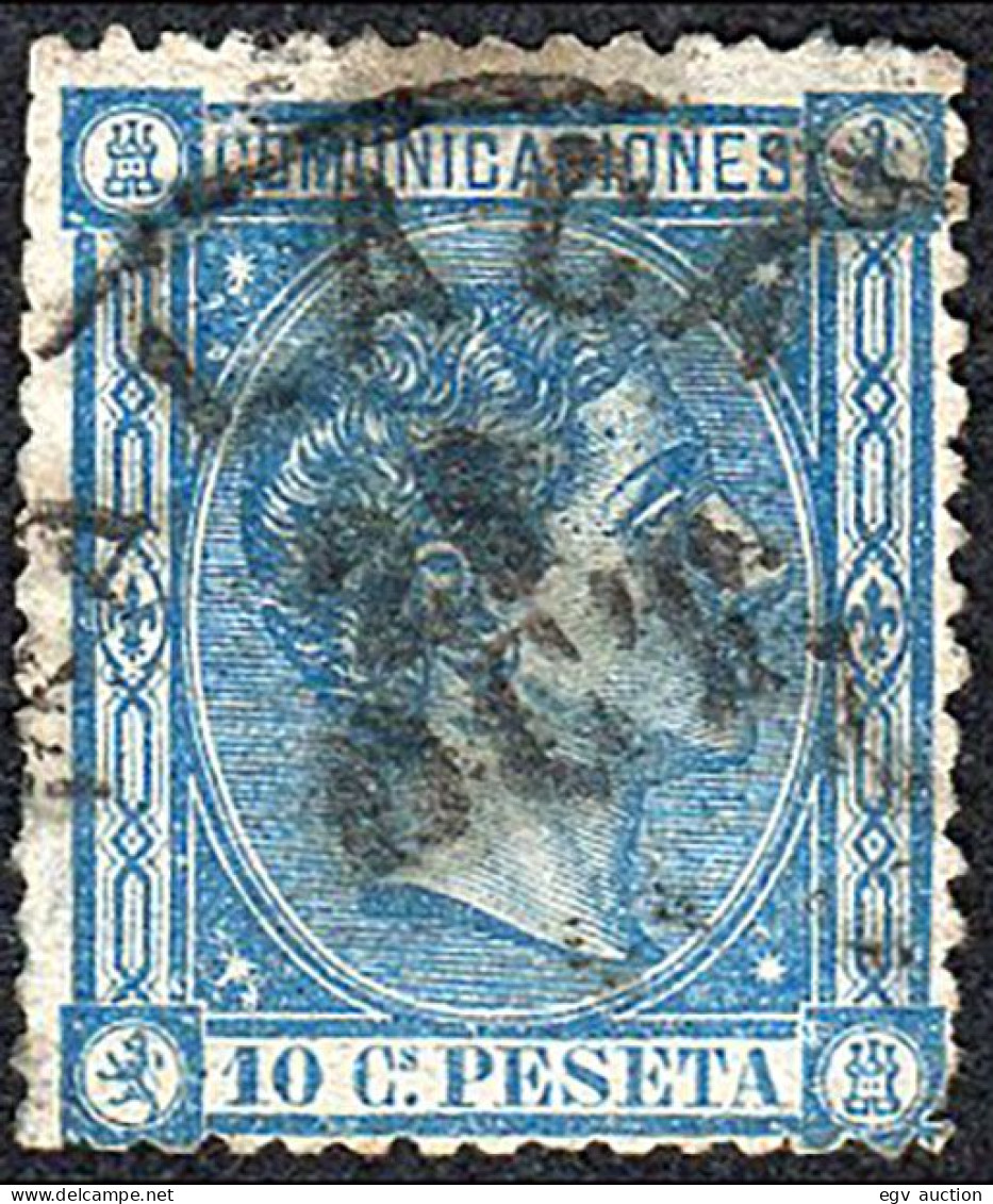 Málaga - Edi O 164 - 10 Cts.- Mat Fech. Tipo Grande "Málaga" - Used Stamps