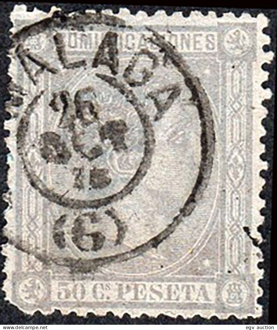 Málaga - Edi O 196 - 50 Cts.- Mat Fech. Tp. II "Málaga" - Used Stamps