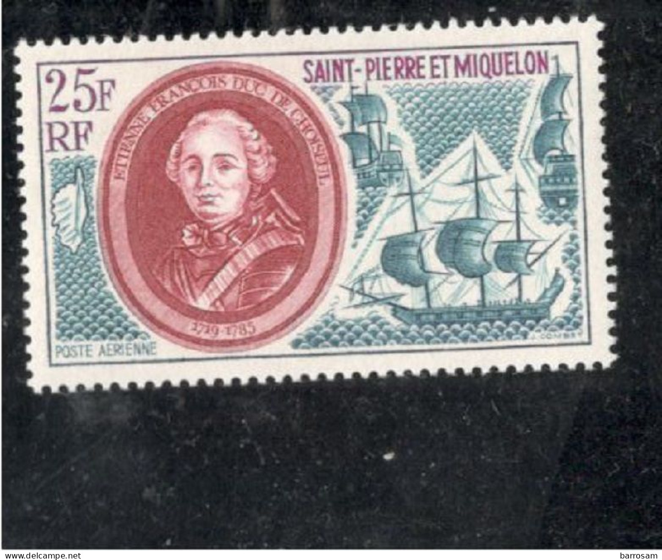 ST:PIERRE&MIQUELON...1970mnh** Yvrt.  PA50(Michel461) Scott C47 - Unused Stamps