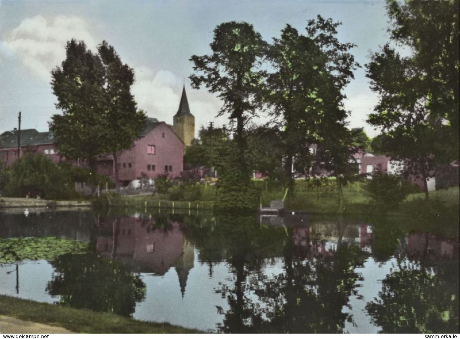 126451 - Niederkrüchten - Dorfweiher Mit Kirche - Viersen