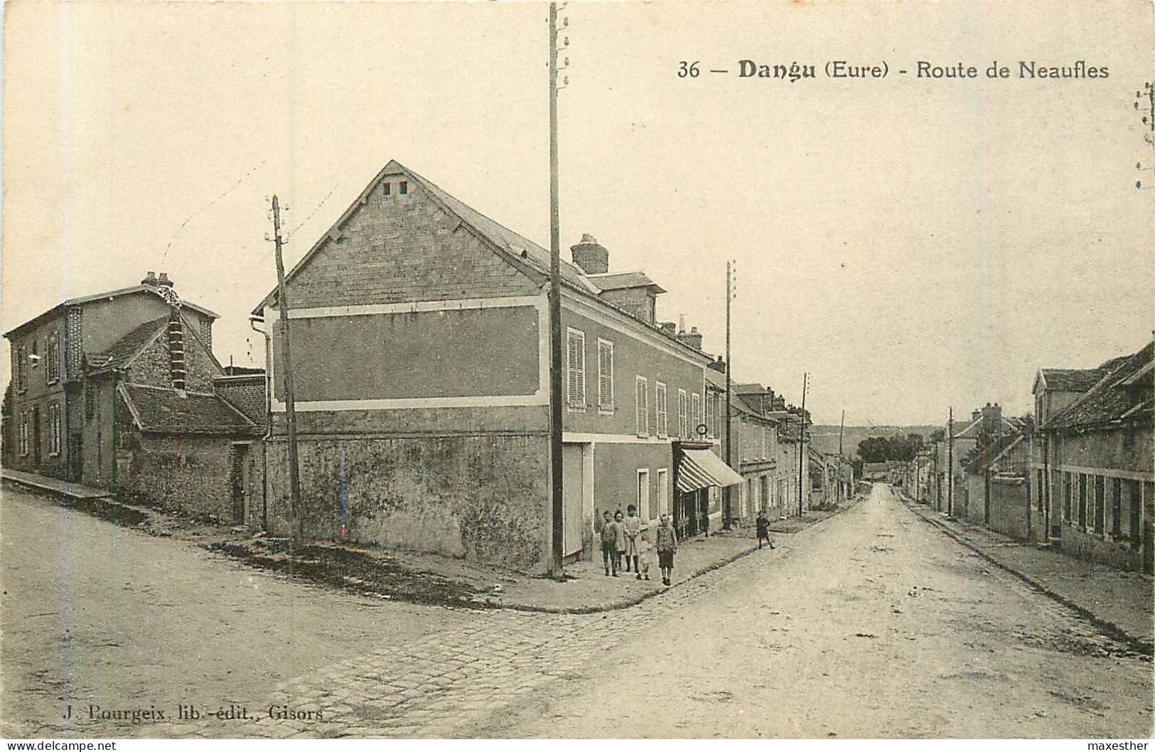 DANGU Route De Neaufles - Dangu