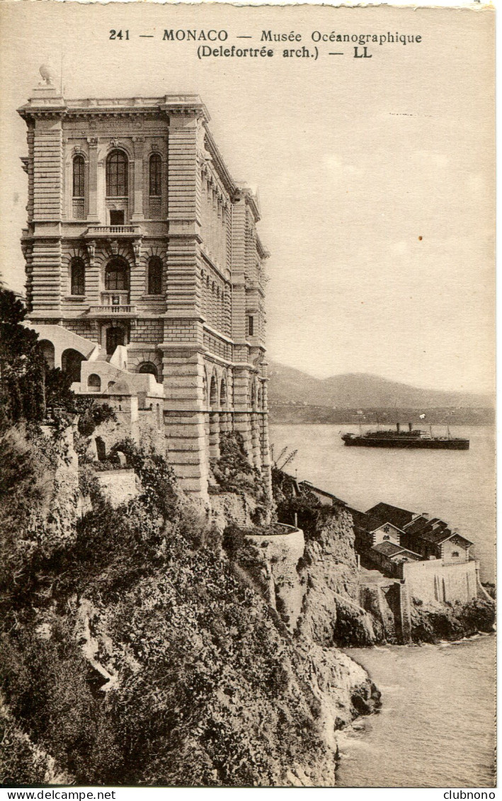 CPA -  MONACO - MUSEE OCEANOGRAPHIQUE (ETAT PARFAIT) - Musée Océanographique