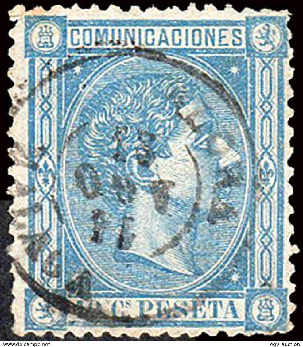 Málaga - Edi O 164 - 10 Cts.- Mat Fech. Tp. II "Álora" - Used Stamps