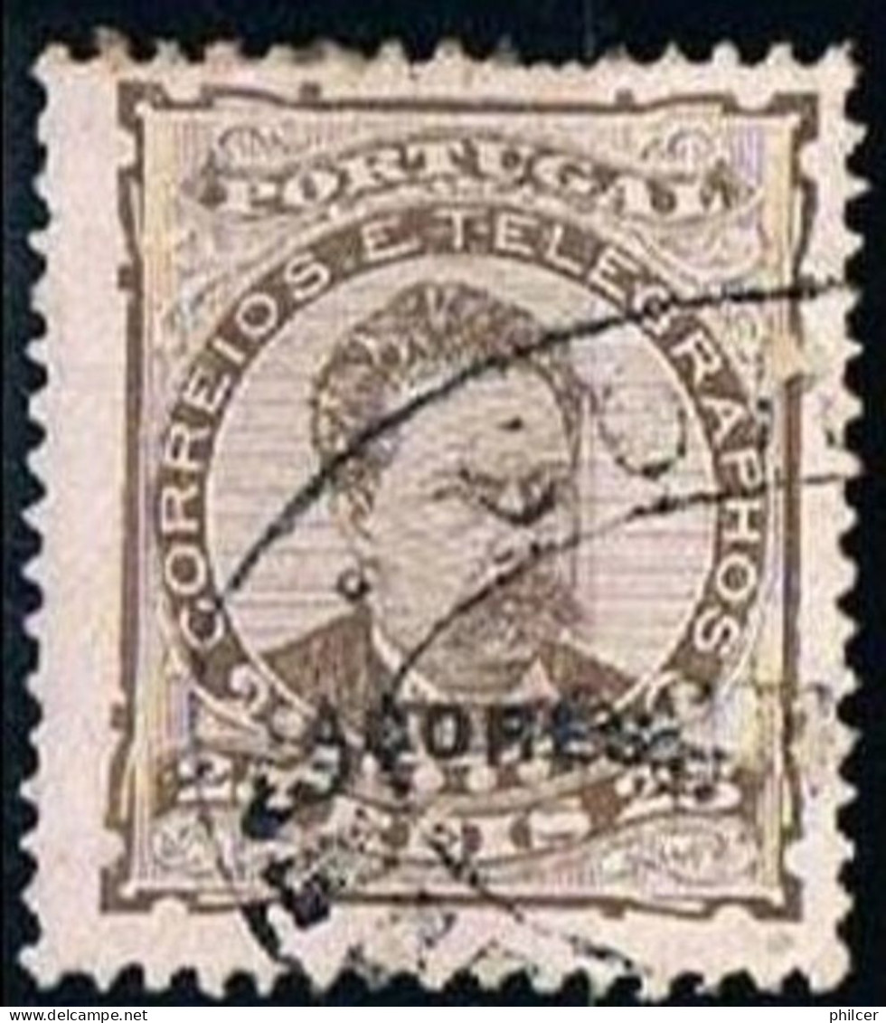 Açores, 1882/3, # 49 Dent. 12 3/4, Used - Açores