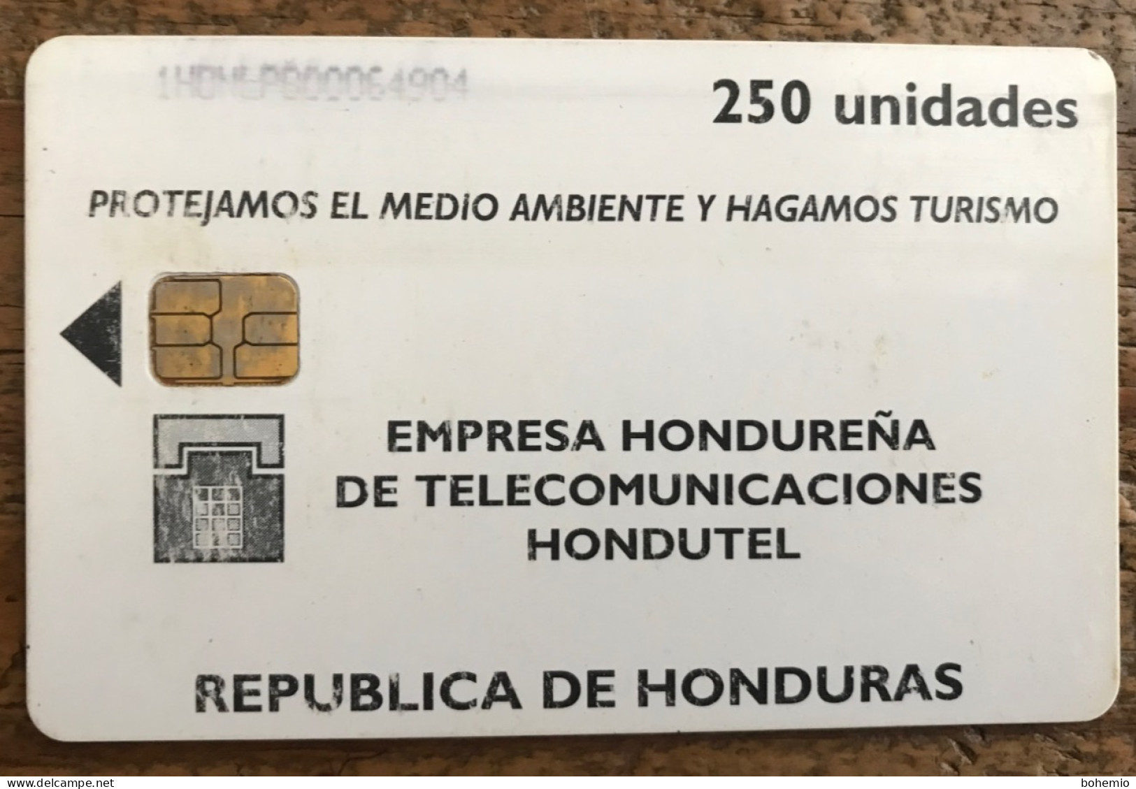 Honduras Tarjeta 1 Con Detalles - Honduras