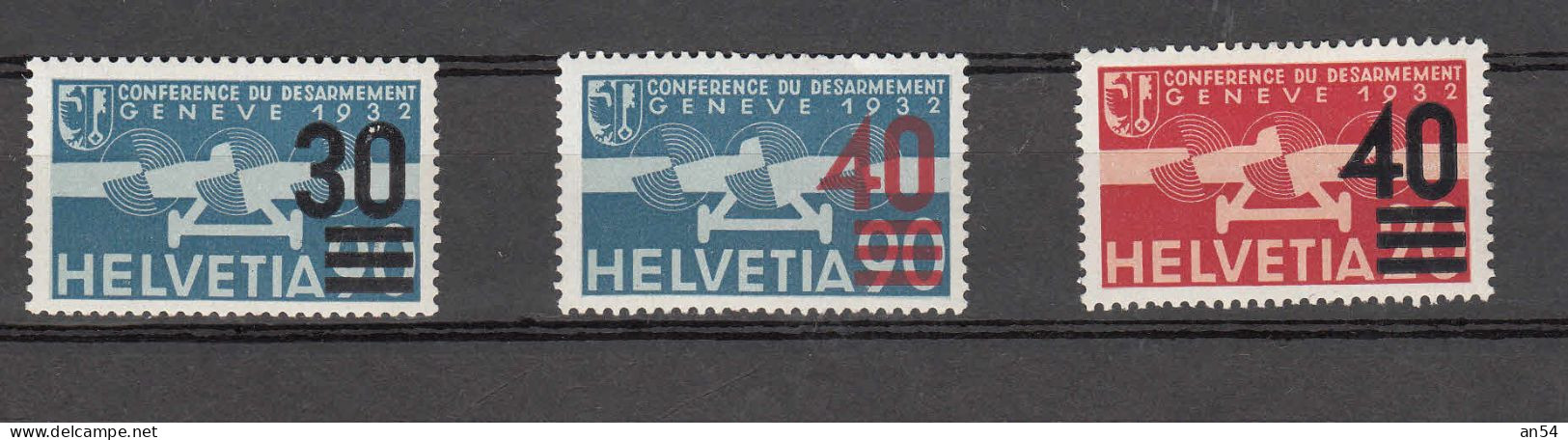 PA  1935/38  N° F20 à F25   NEUFS * + **          CATALOGUE SBK - Unused Stamps