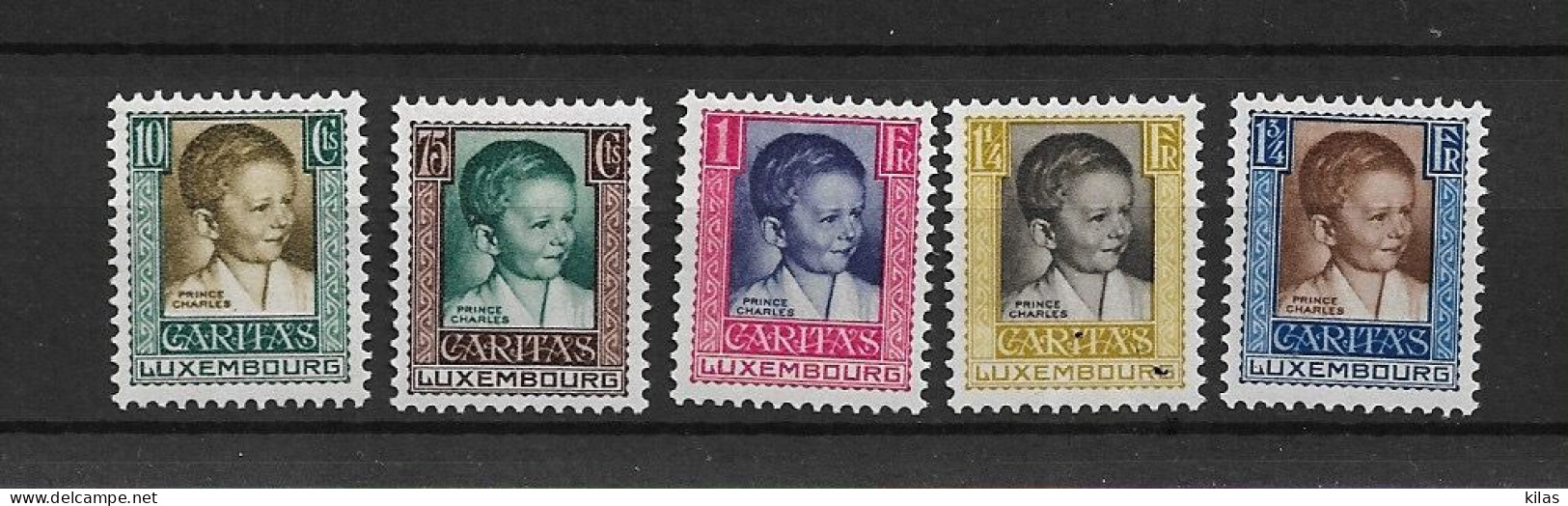 LUXEMBOURG 1930 CARITAS MH - Ongebruikt