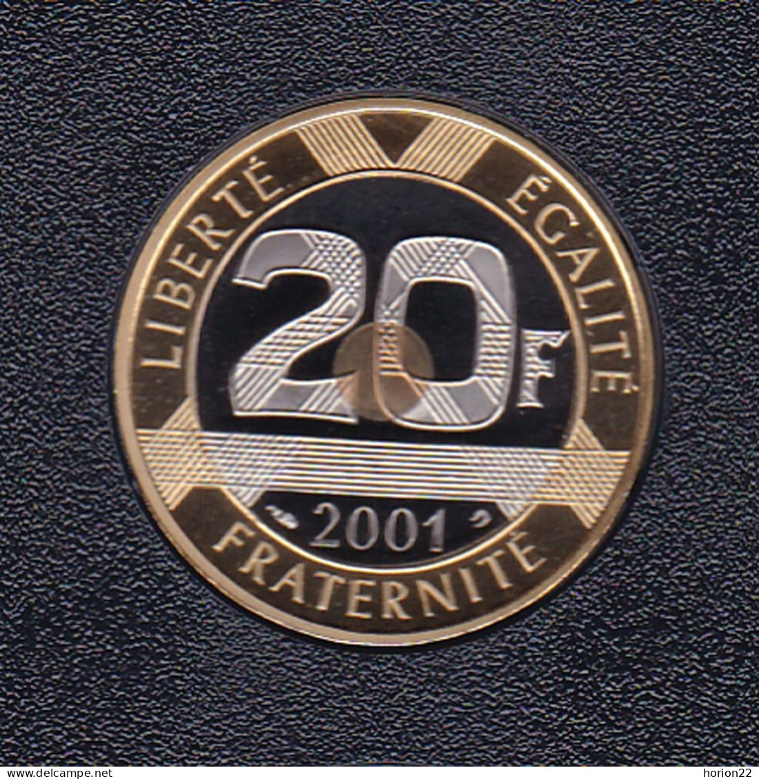 20 FRANCS MONT SAINT MICHEL 2001 ISSUE DU COFFRET BE - 20 Francs