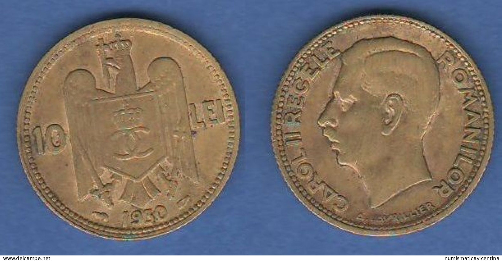 Romania 10 LEI 1930 Reggente Carol II Romanie - Rumänien