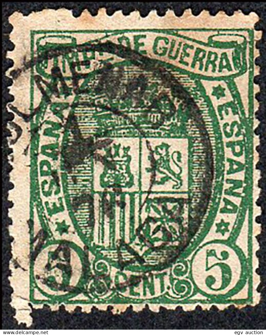 Málaga - Edi O 154 - 5 Cts.- Mat Fech. Tp. II "Colmenar" - Gebraucht