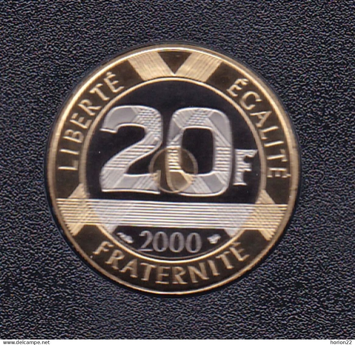20 FRANCS MONT SAINT MICHEL 2000 ISSUE DU COFFRET BE - 20 Francs