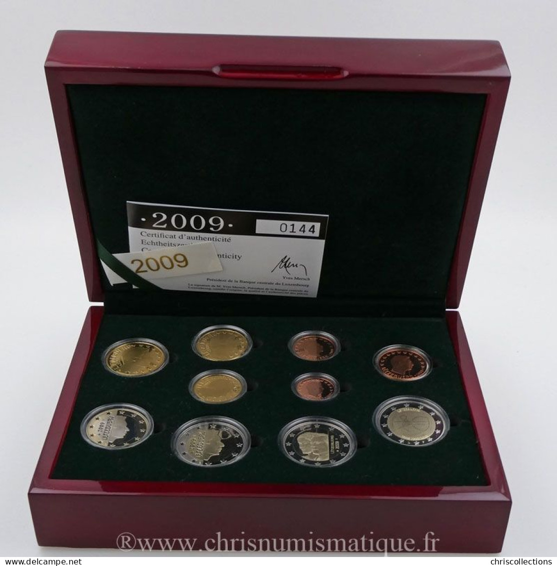 Euro, Luxembourg, Coffret Proof 2009 - Luxembourg