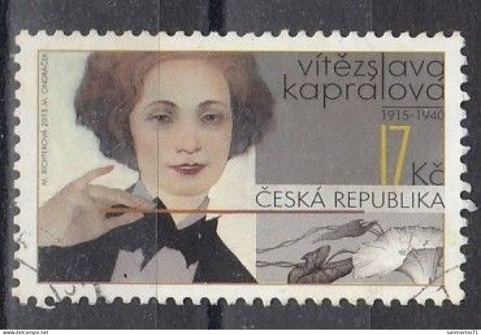 CZECH REPUBLIC 830,used,falc Hinged - Used Stamps