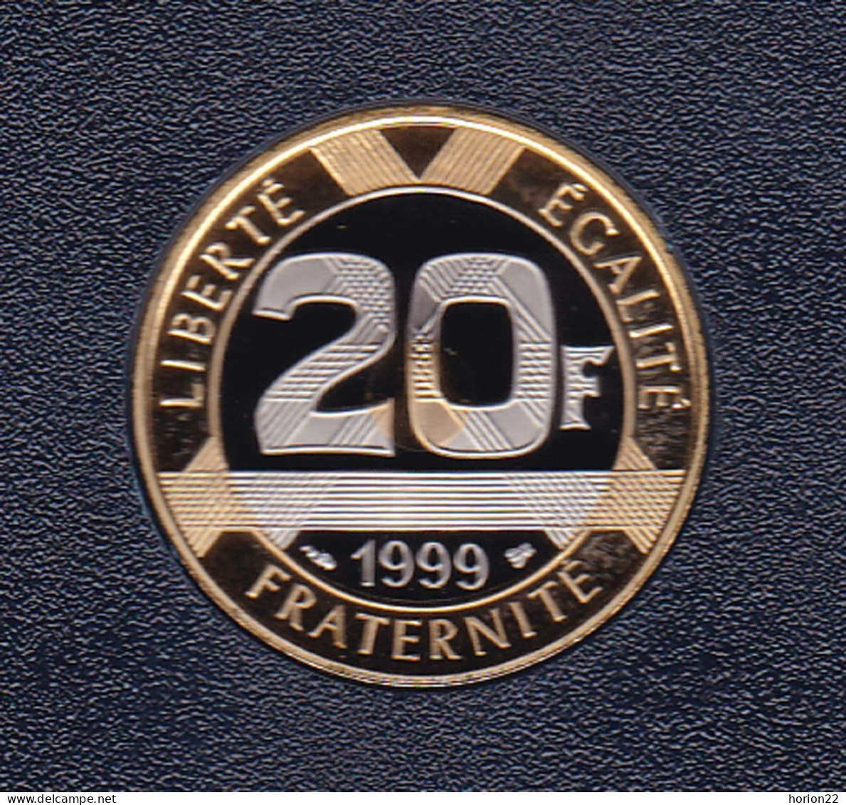 20 FRANCS MONT SAINT MICHEL 1999 ISSUE DU COFFRET BE - 20 Francs