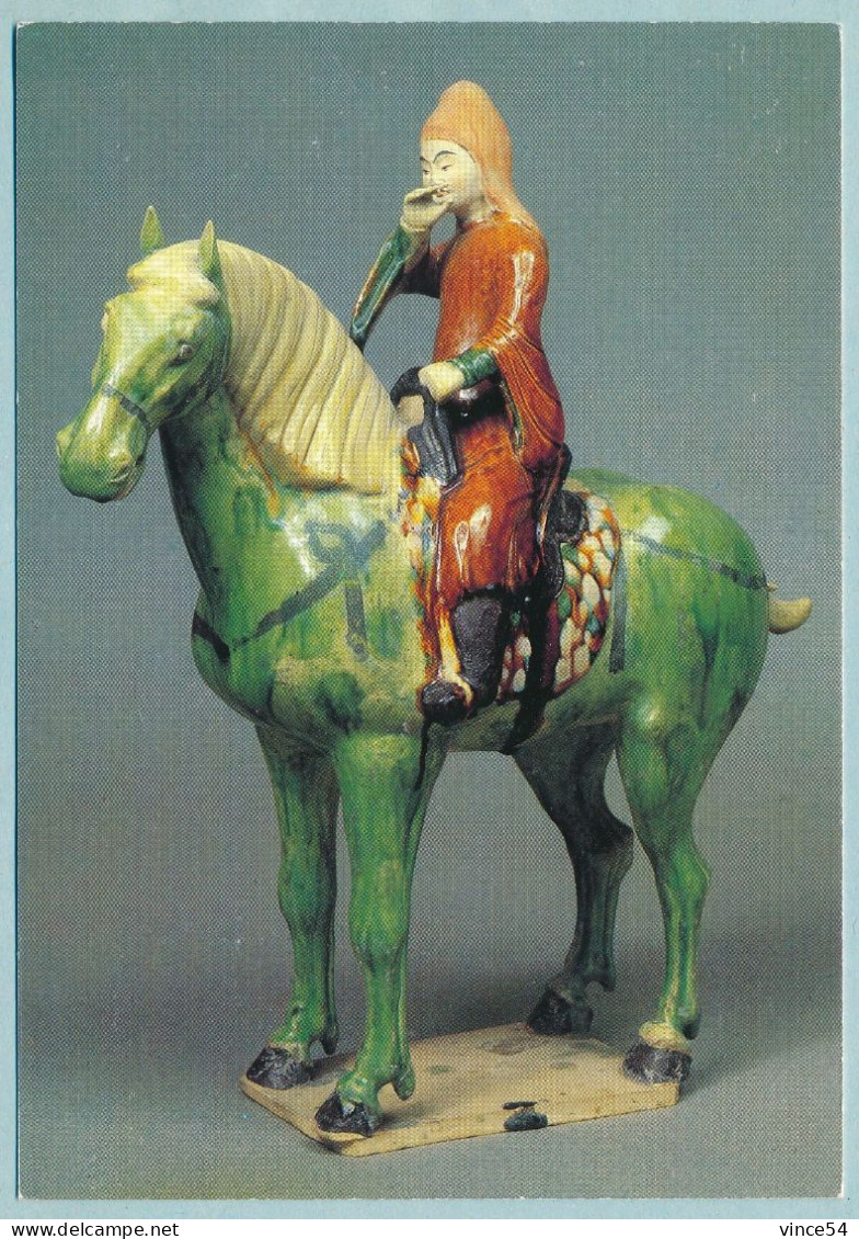 Paris - Musée Guimet - Arts De La Chine - Cavalier VIIIe Siècle - Céramique - Objets D'art