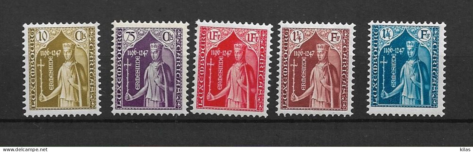 LUXEMBOURG 1932 CARITAS MH - Unused Stamps