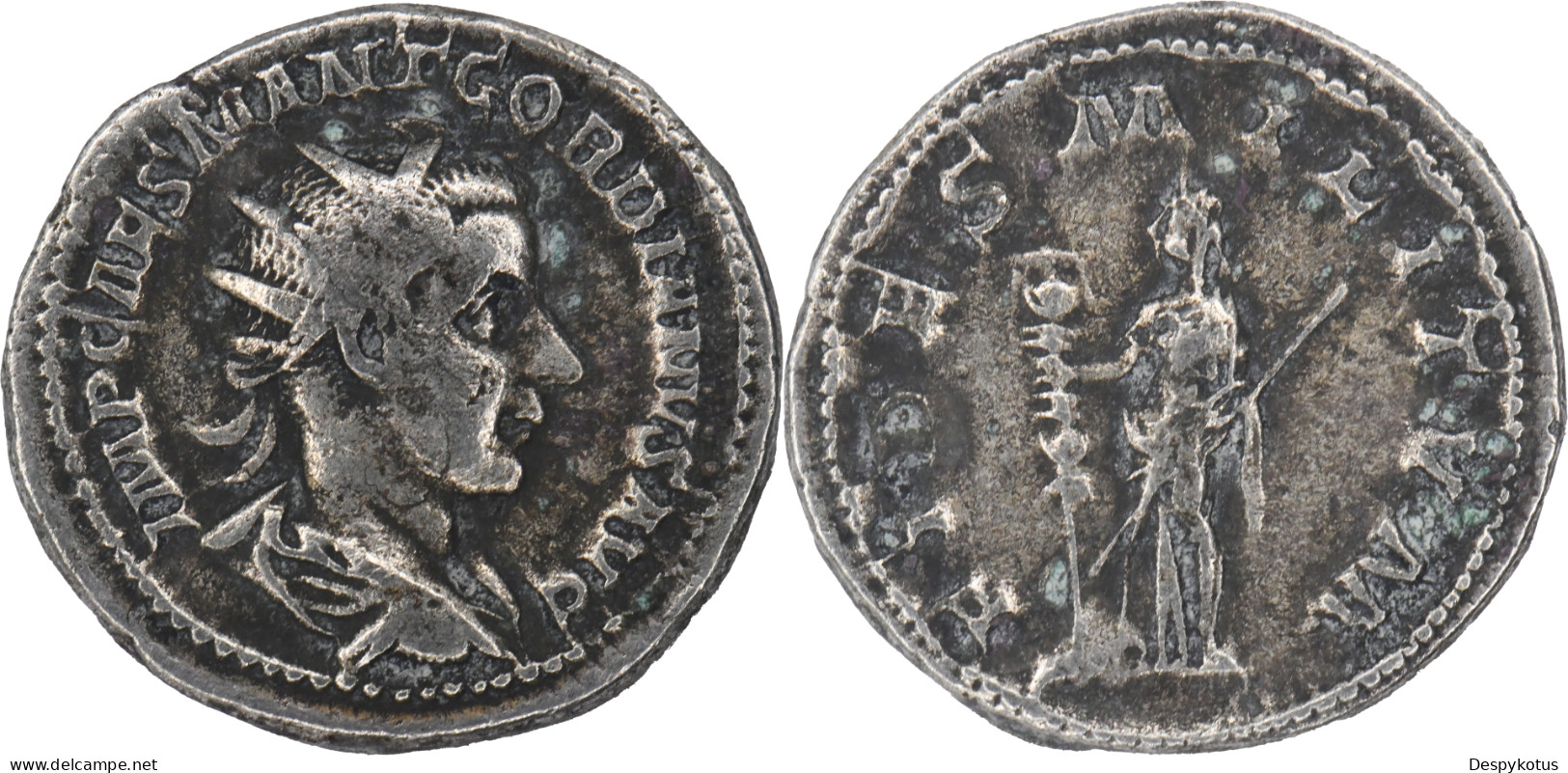 ROME - Antoninien - GORDIEN III - 268 AD - FIDES MILITVM - RIC.1 - 18-386 - L'Anarchie Militaire (235 à 284)