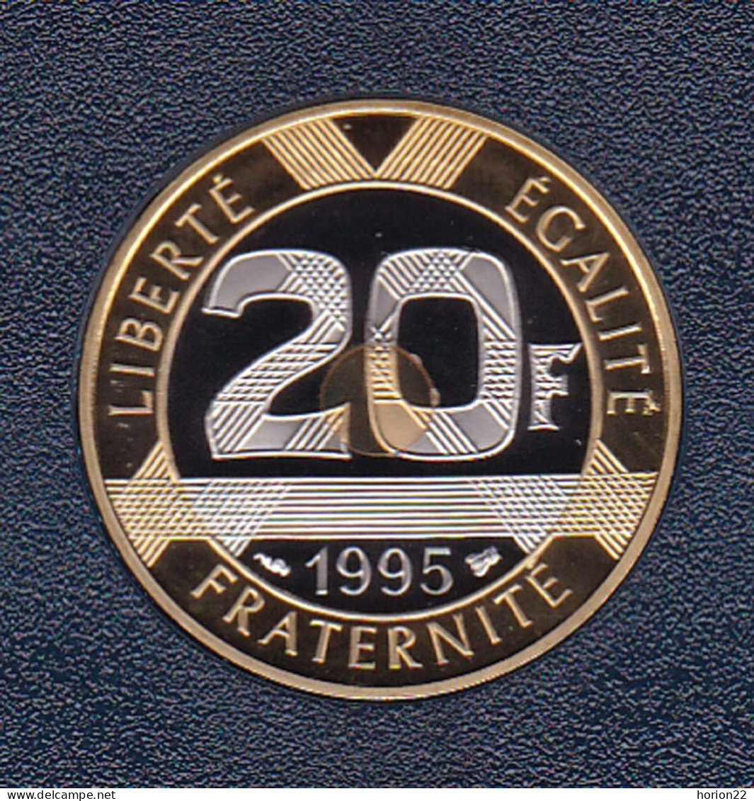 20 FRANCS MONT SAINT MICHEL 1995 ISSUE DU COFFRET BE - 20 Francs