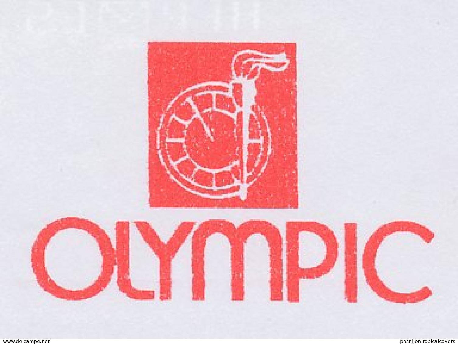 Meter Cut Netherlands 2000 Olympic - Watch - Torch - Horlogerie