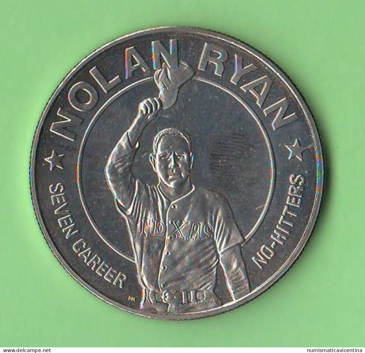 Liberia One Dollar 1993 Nolan Rayan Baseball Champion - Liberia