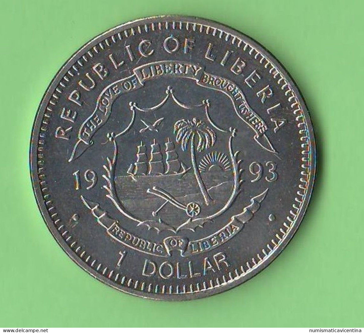 Liberia One Dollar 1993 Nolan Rayan Baseball Champion - Liberia