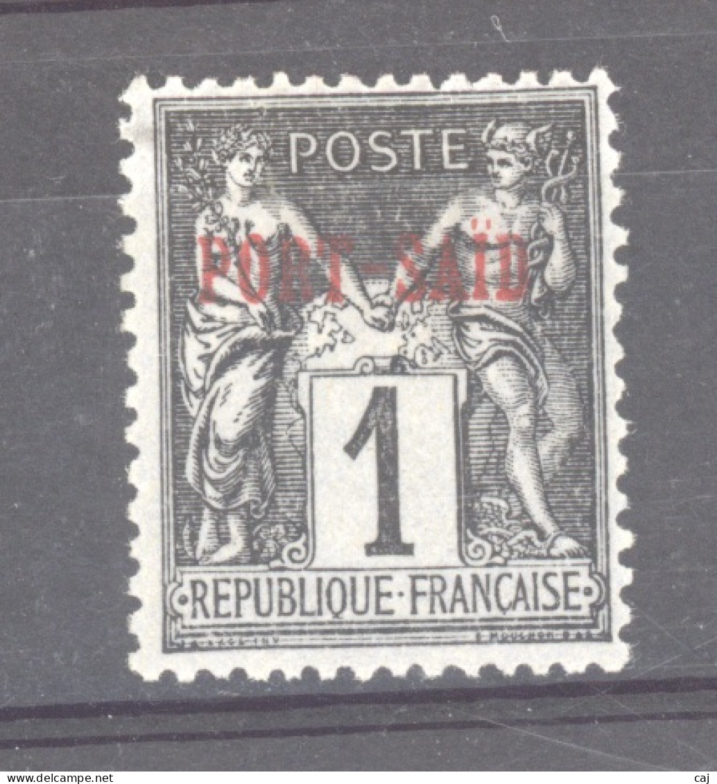 Port Saïd  :  Yv  1  * - Unused Stamps