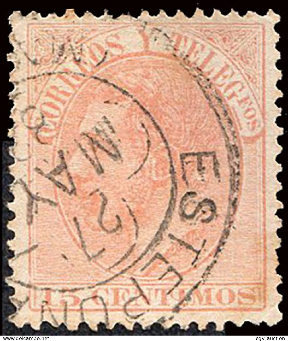 Málaga - Edi O 210 - 15 Cts.- Mat Trébol "Estepona" - Used Stamps