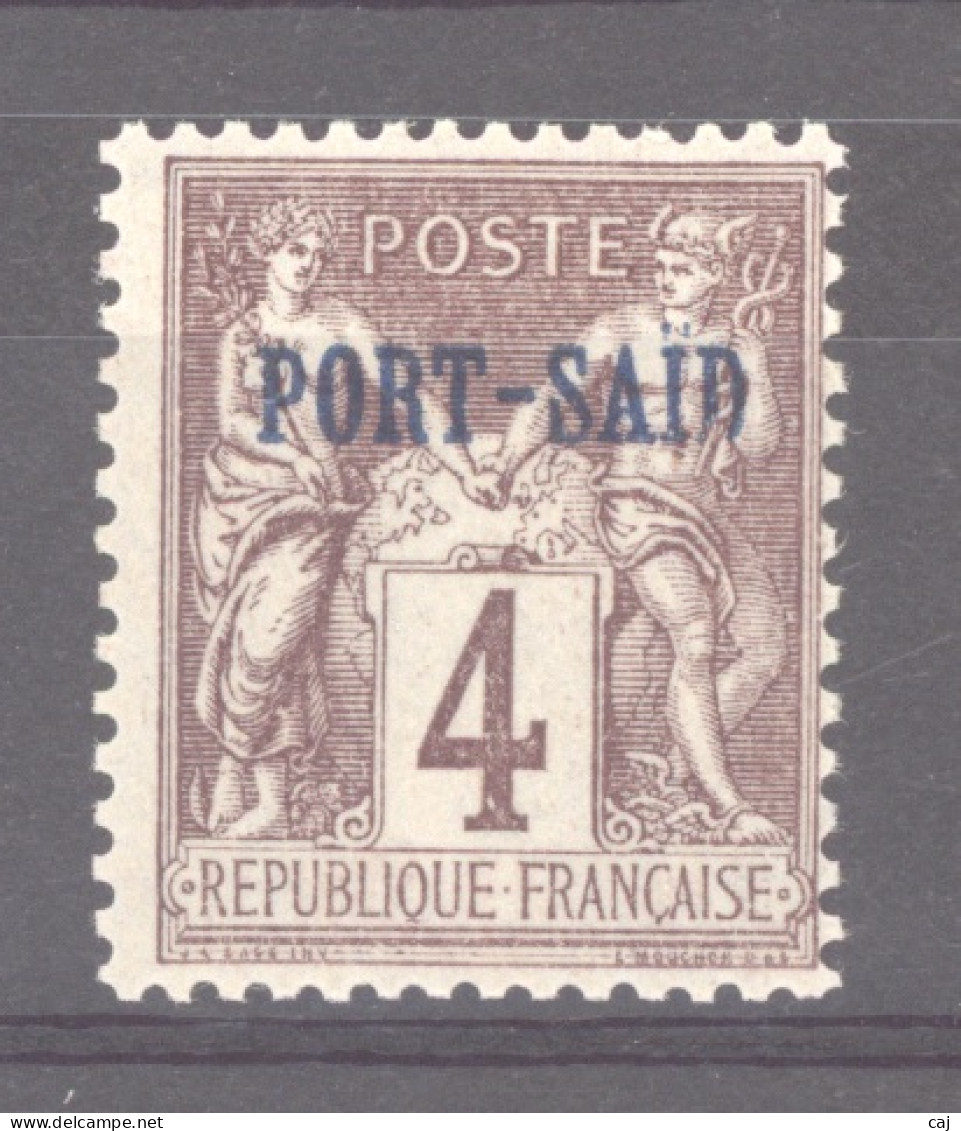 Port Saïd  :  Yv  4  * - Unused Stamps