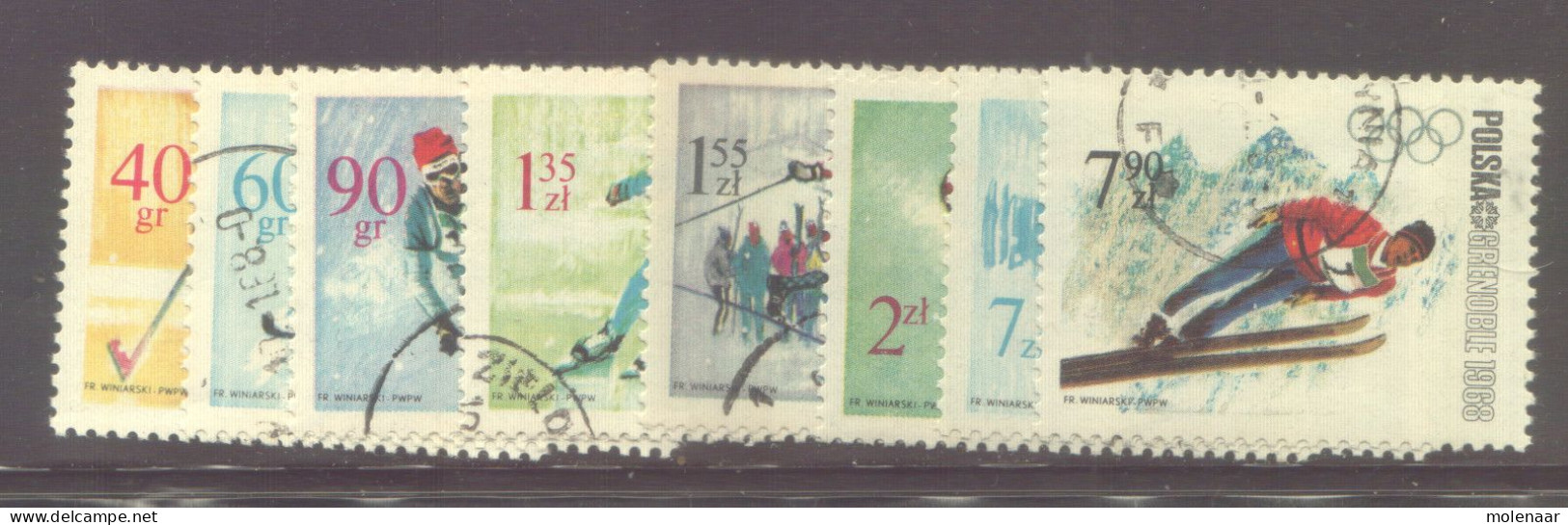 Postzegels > Europa > Polen > 1944-.... Republiek > 1961-70 > Gebruikt No. 1815-1822 (12007) - Oblitérés