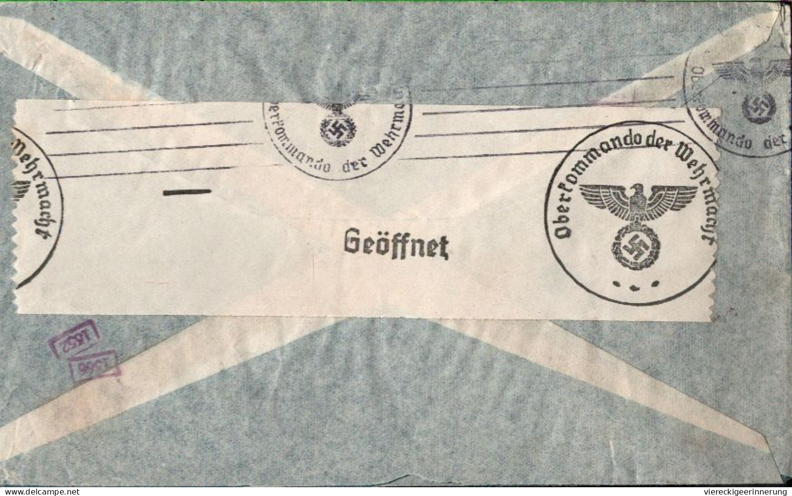 ! Argentinien 1940 Luftpost Brief Aus Buenos Aires Nach Berlin Mit OKW Zensur, Censor Mark, Airmail Via Condor - Covers & Documents