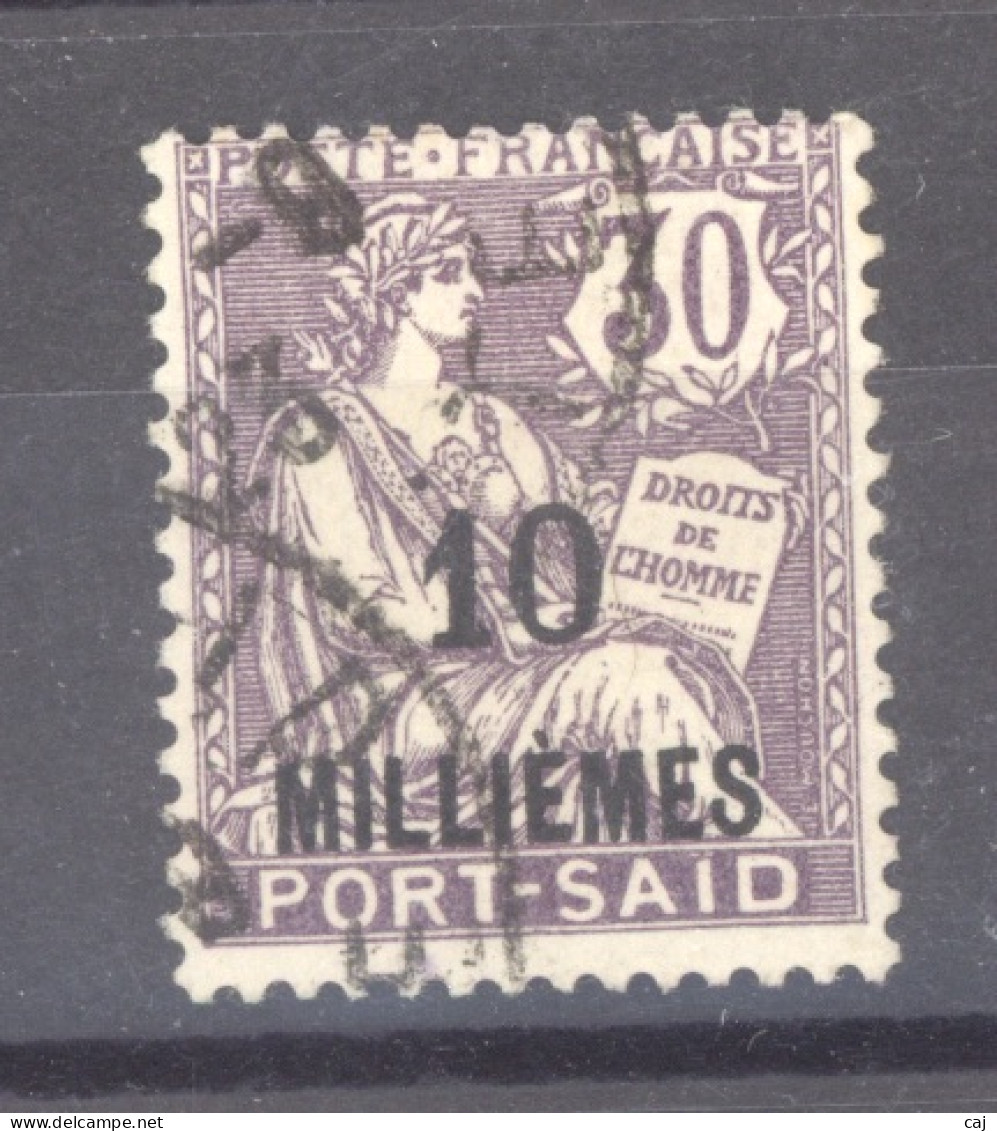 Port Saïd  :  Yv  39  (o) - Used Stamps