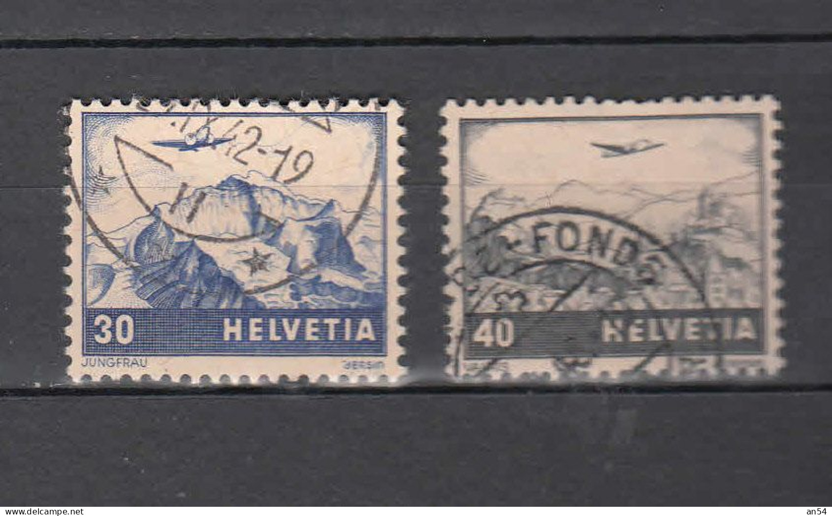 PA 1941     N° F27-F28  OBLITERE        CATALOGUE SBK - Used Stamps