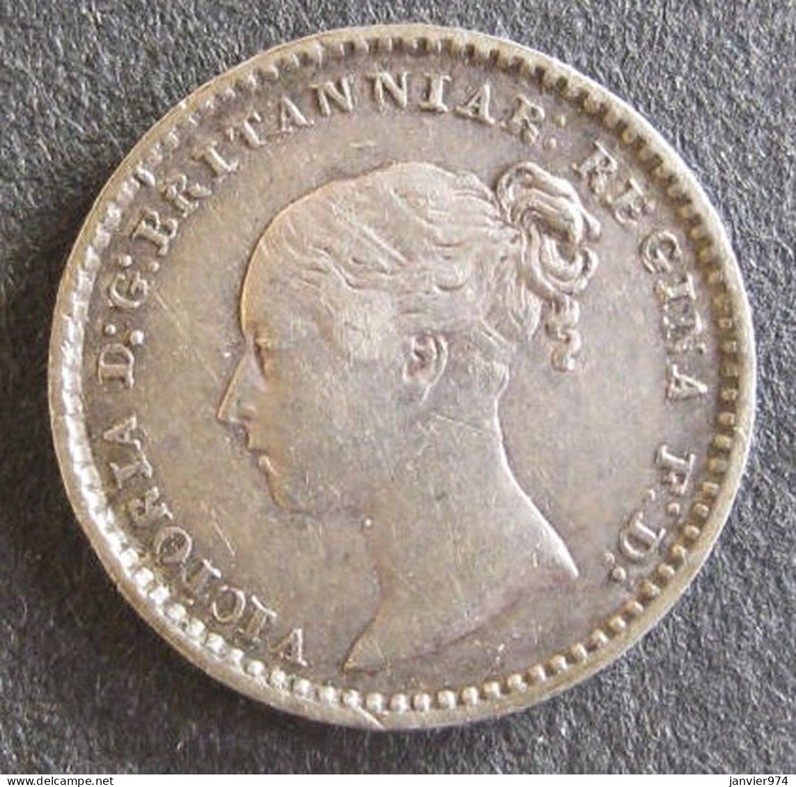 Grande Bretagne 1 Penny 1856, Victoria , En Argent, Superbe . KM# 727 - D. 1 Penny