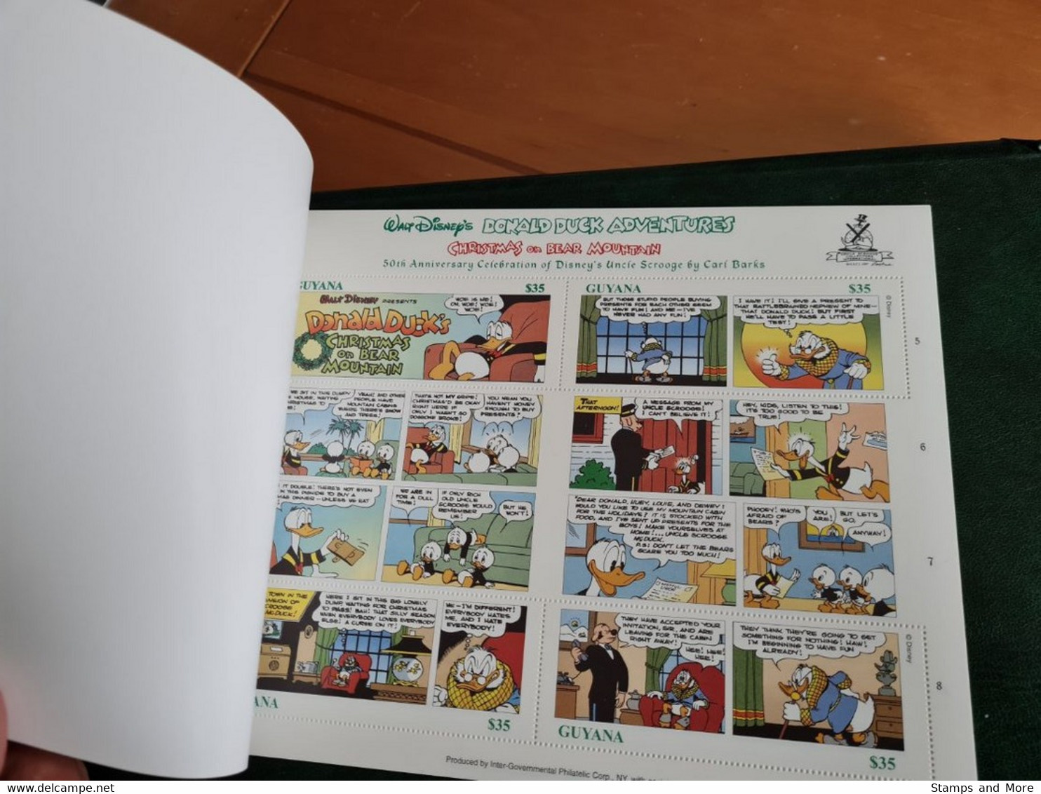 Guyana 1998 Booklet With Mi 6249-6290 MNH FIRST DISNEY COMIC BOOK IN POSTAGE STAMPS - Disney