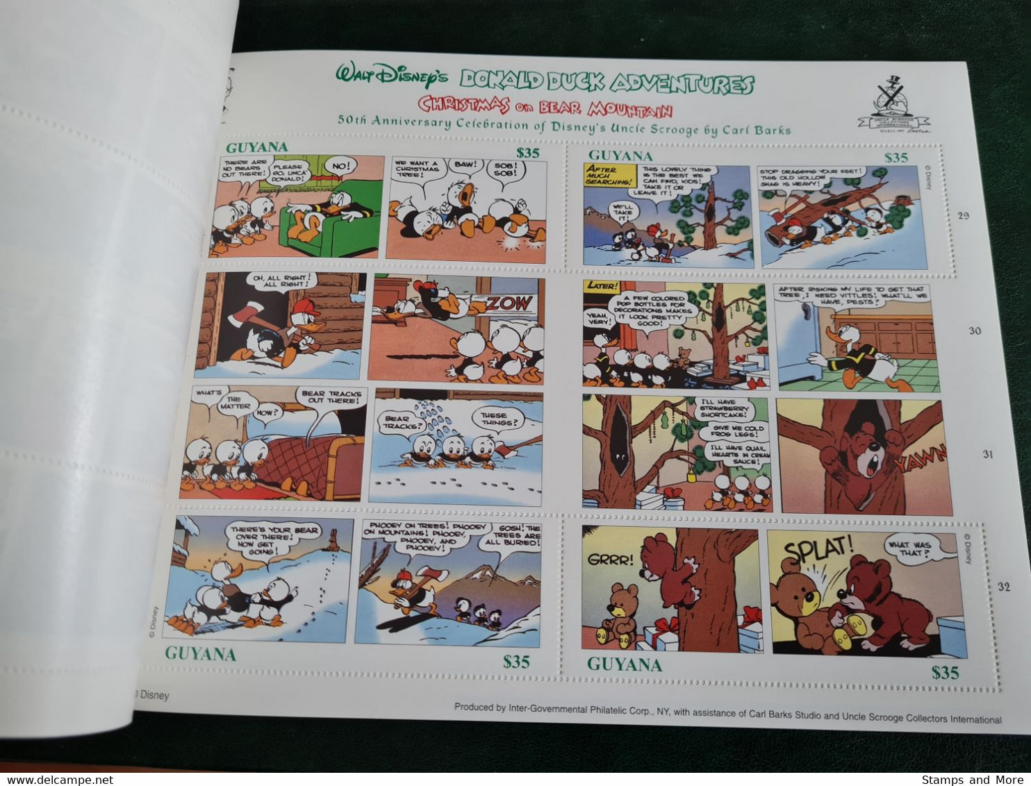 Guyana 1998 Booklet With Mi 6249-6290 MNH FIRST DISNEY COMIC BOOK IN POSTAGE STAMPS - Disney