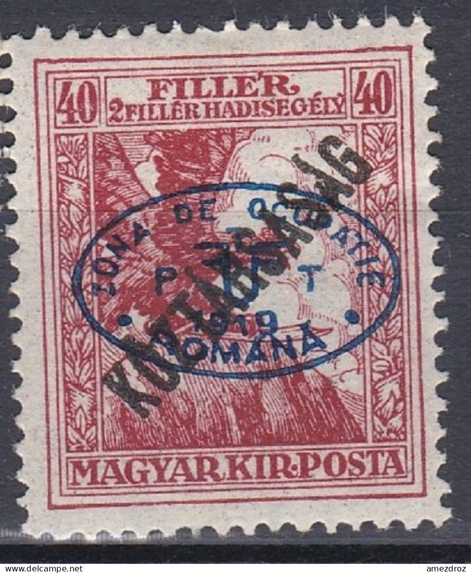 Hongrie Debrecen 1919 Mi 64 * Timbres De Bienfaisance    (A11) - Debreczin