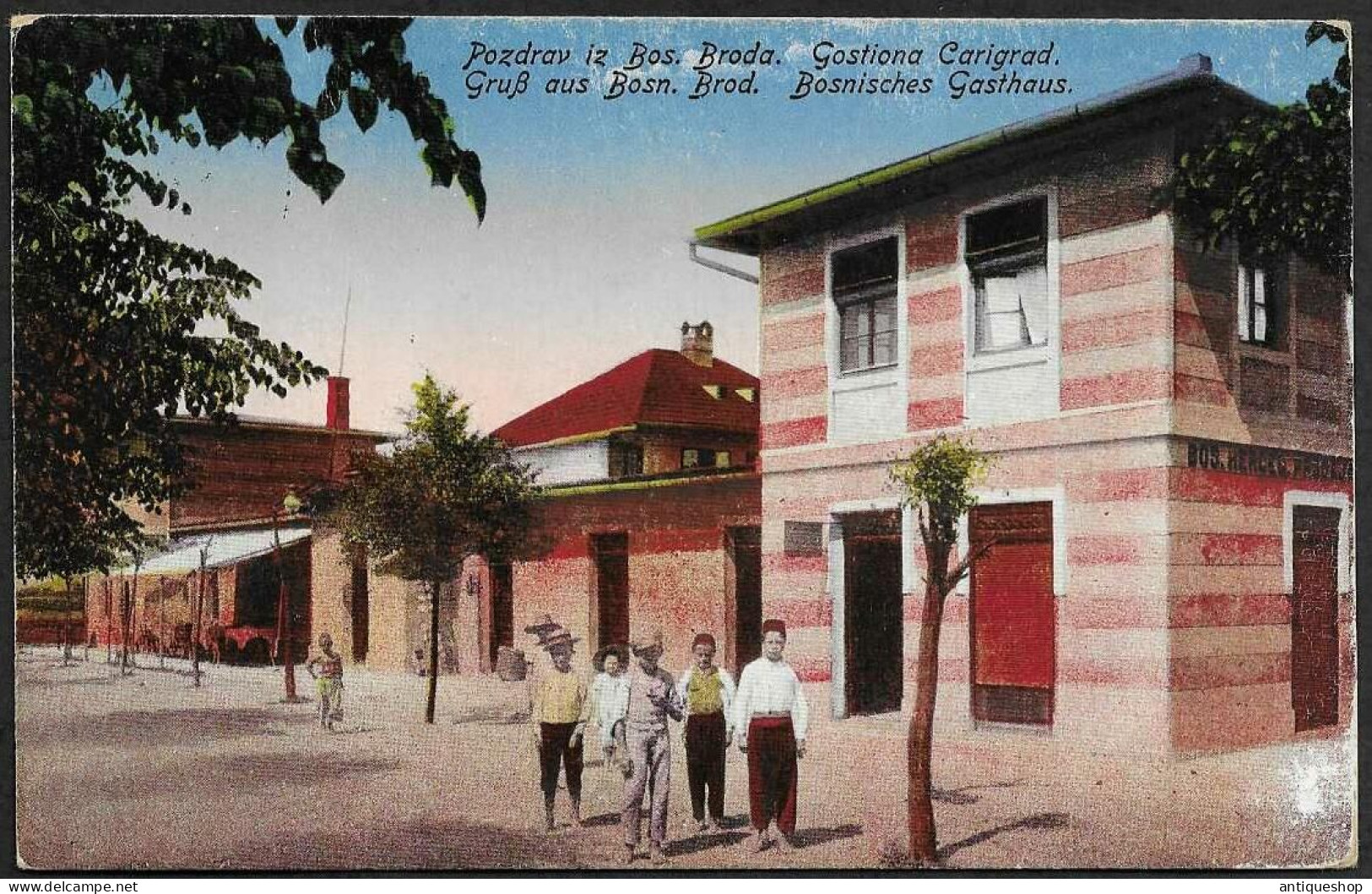 Bosnia And Herzegovina-----Bosanski Brod-----old Postcard - Bosnia And Herzegovina