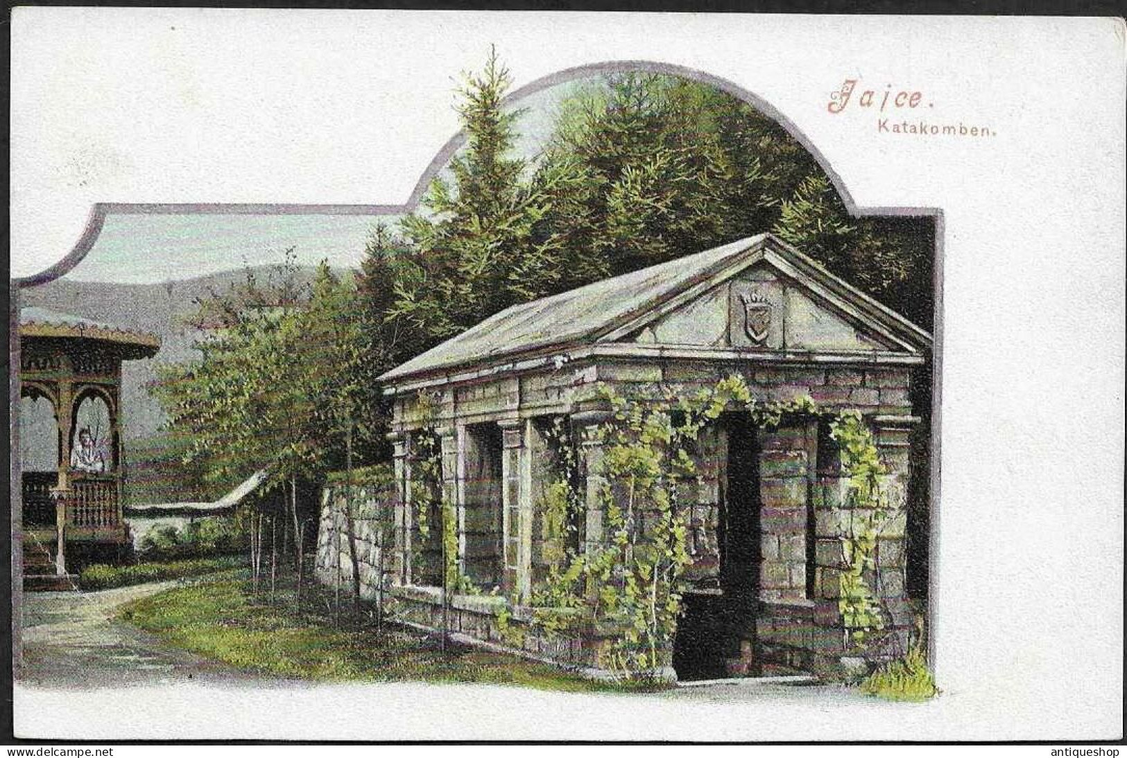 Bosnia And Herzegovina-----Jajce-----old Postcard - Bosnie-Herzegovine