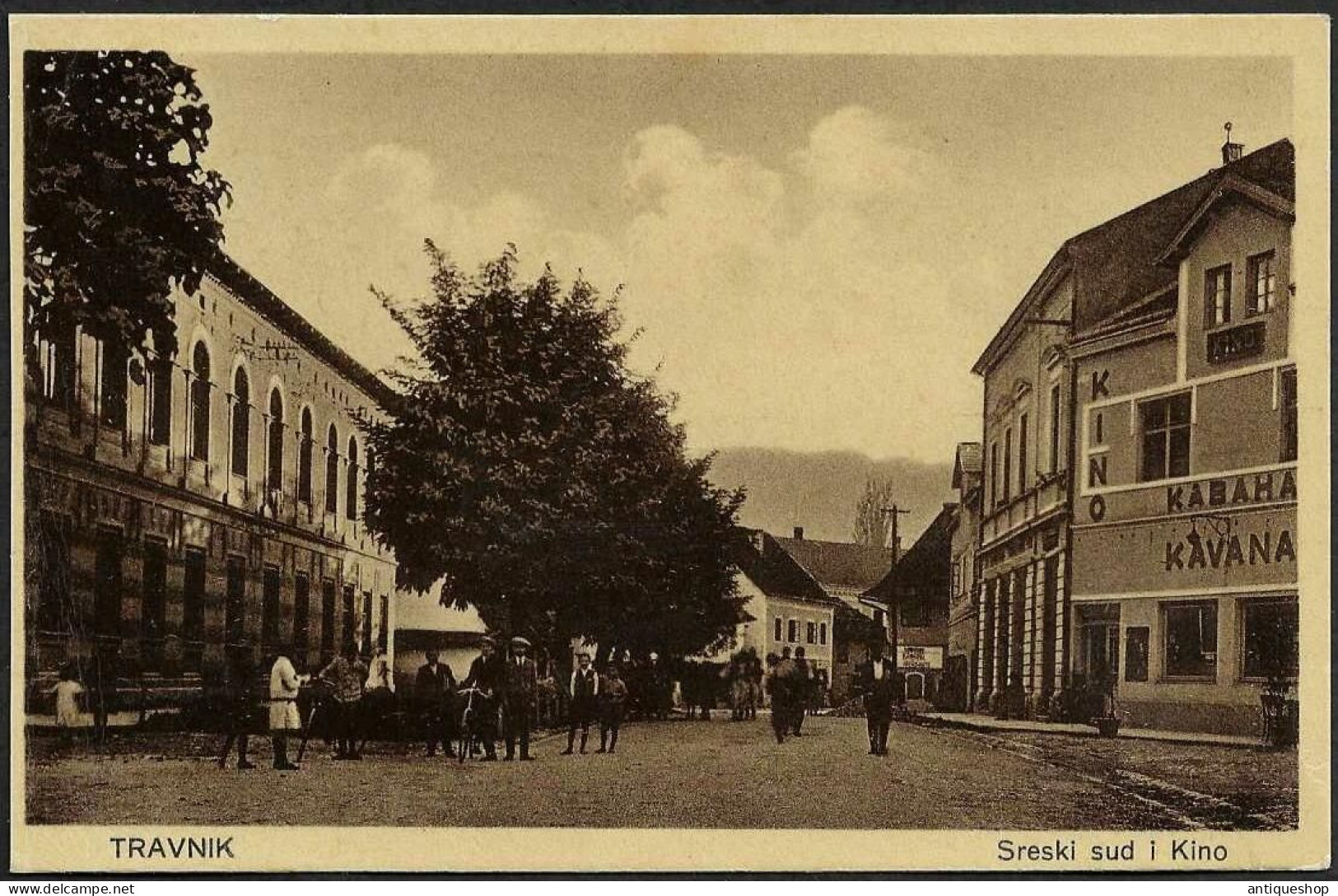 Bosnia And Herzegovina-----Travnik-----old Postcard - Bosnie-Herzegovine