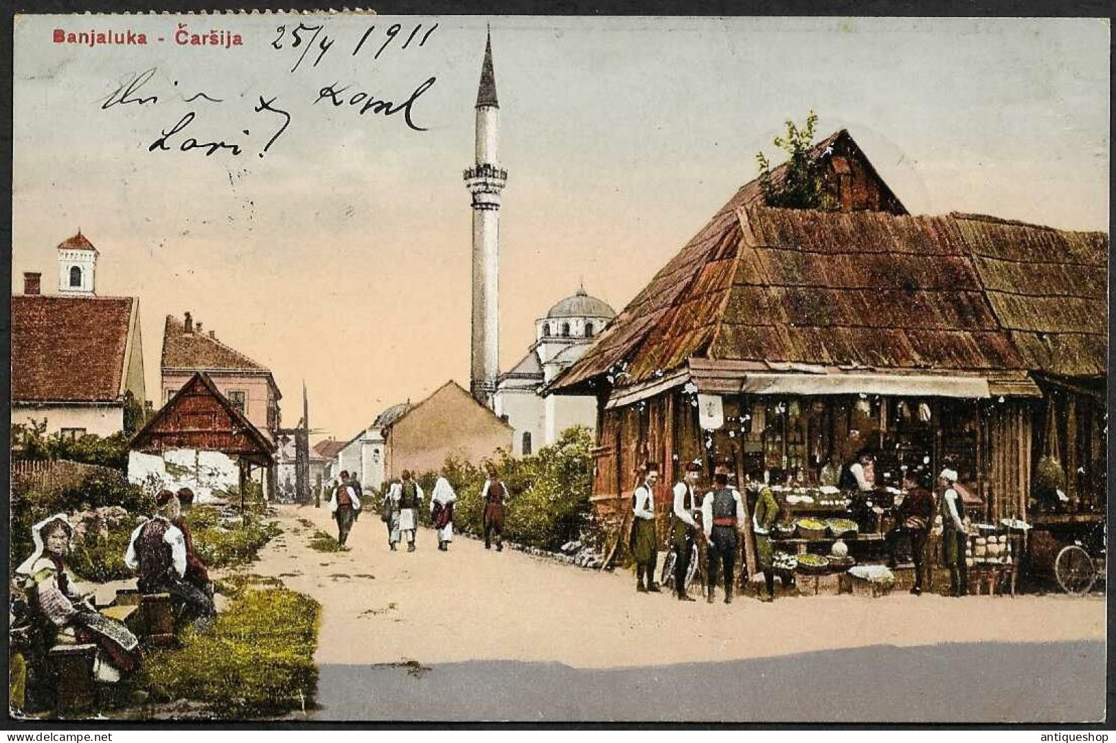 Bosnia And Herzegovina-----Banja Luka-----old Postcard - Bosnia And Herzegovina