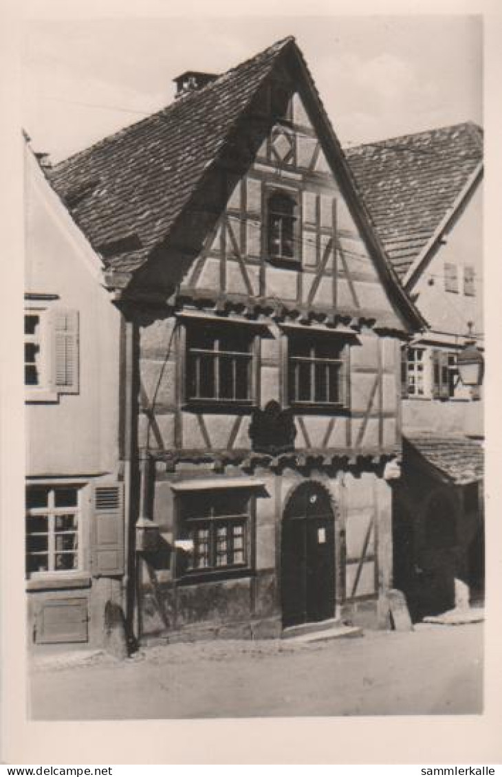 17520 - Marbach - Schillers Geburtshaus - Ca. 1955 - Marbach