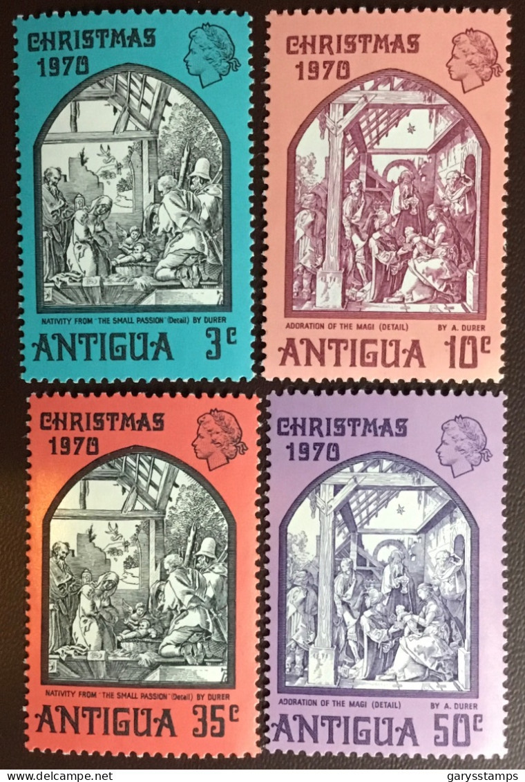 Antigua 1970 Christmas MNH - 1960-1981 Ministerial Government
