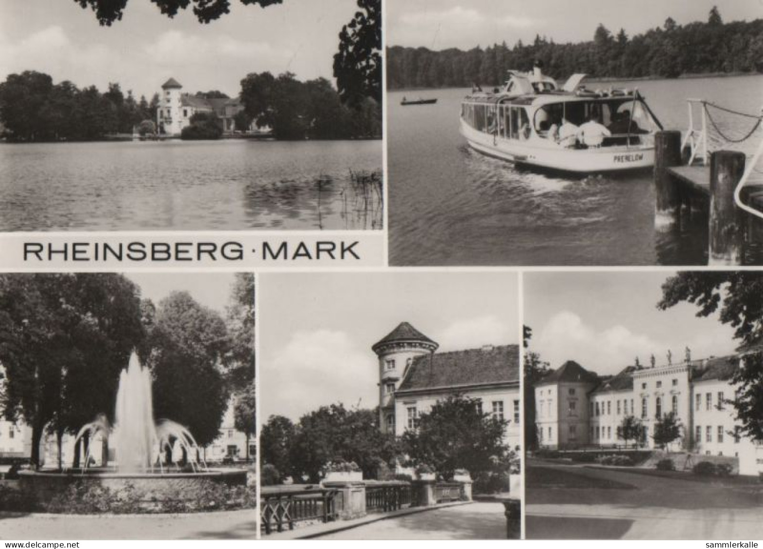 80574 - Rheinsberg - 5 Teilbilder - 1982 - Rheinsberg