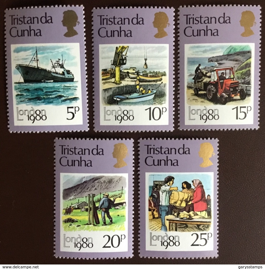 Tristan Da Cunha 1980 London ‘80 MNH - Tristan Da Cunha