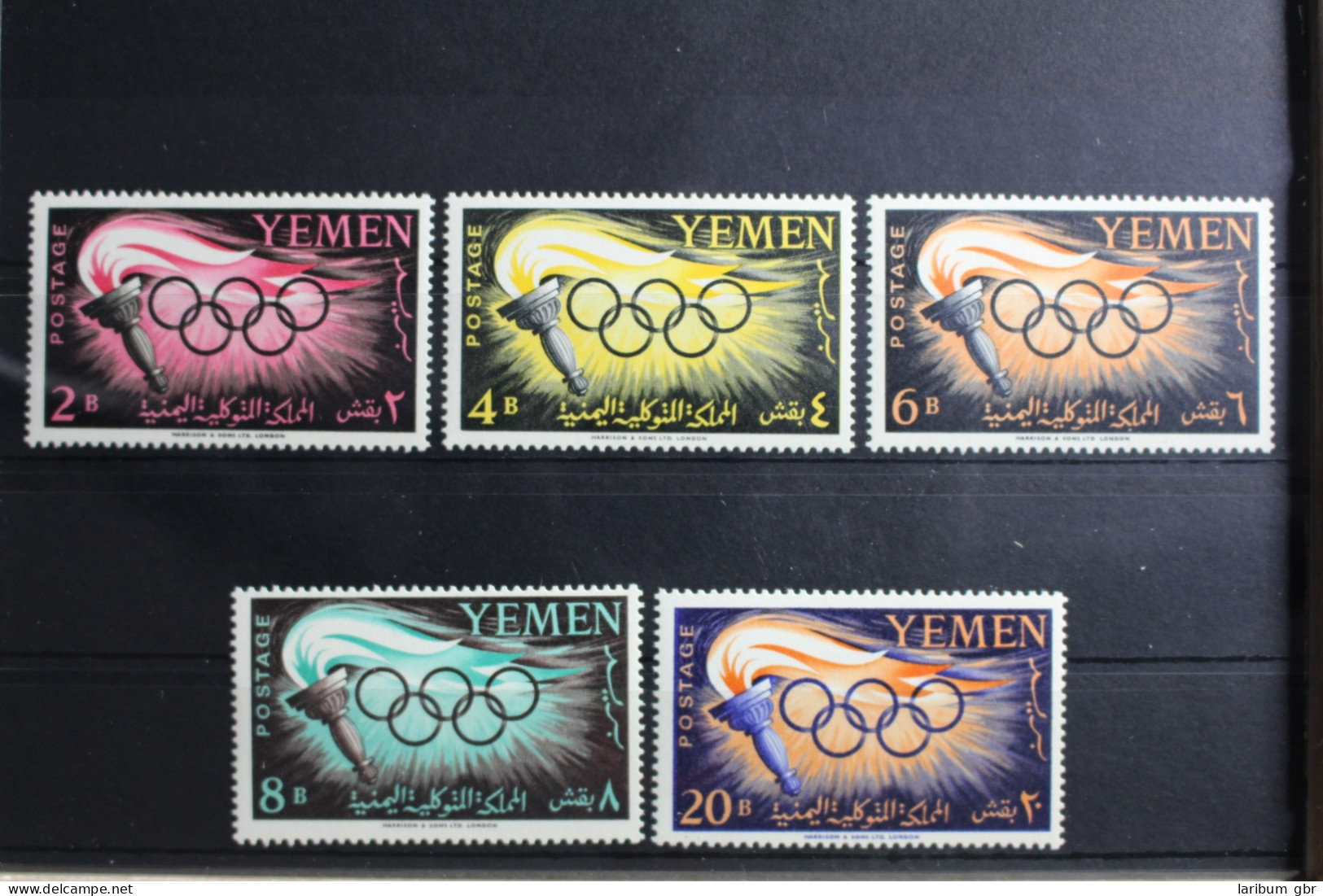 Jemen 200-204 Postfrisch Olymische Spiele #RS921 - Yemen